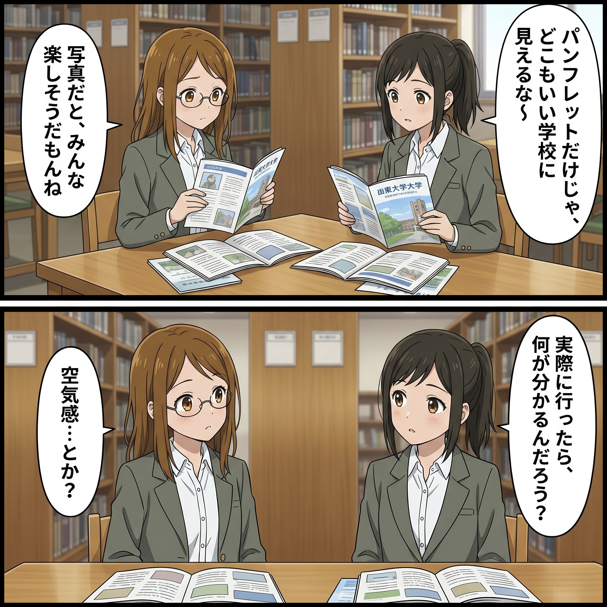 信州松本動物専門学校_オープンキャンパスで確認したいポイント_紹介2コマ漫画2