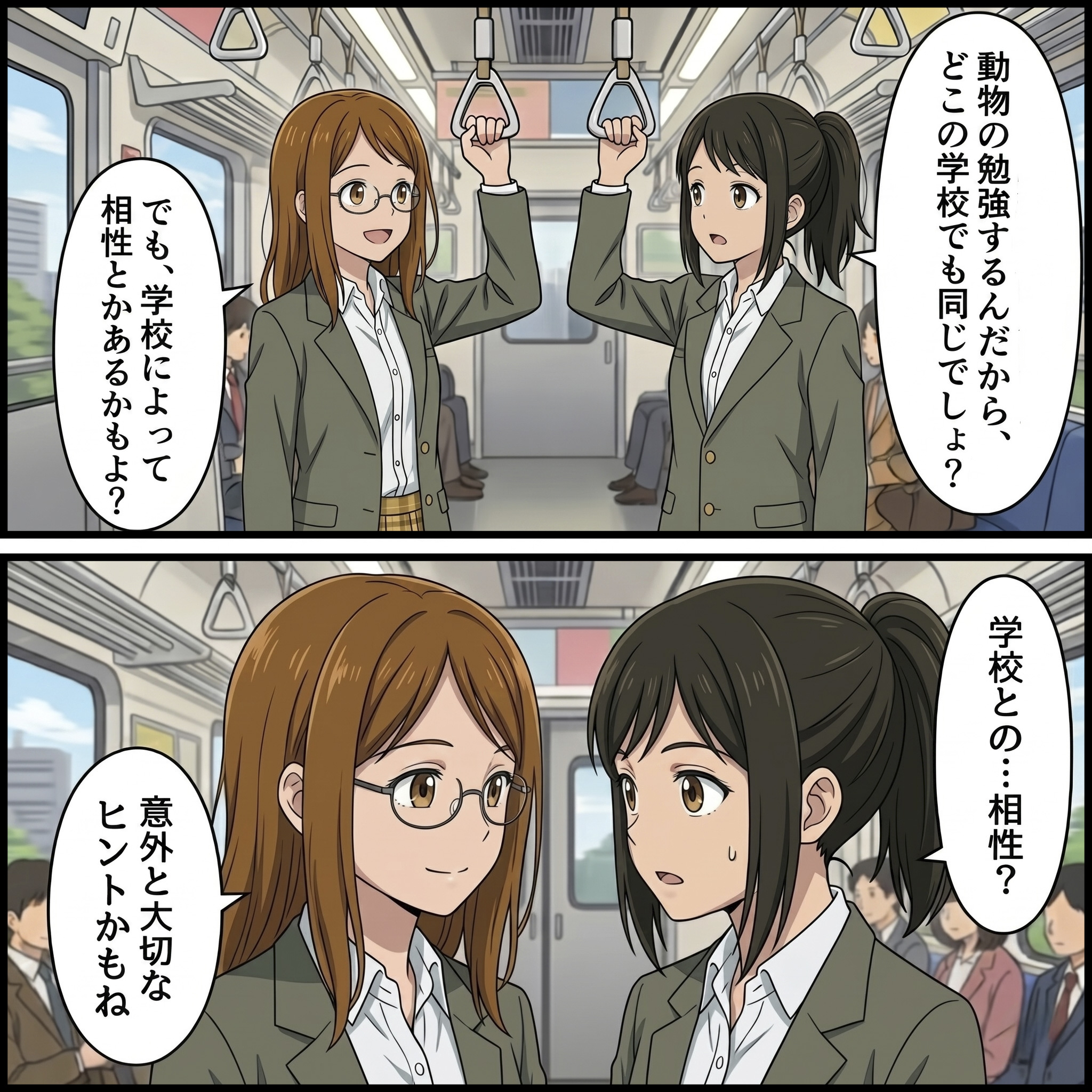 信州松本動物専門学校_オープンキャンパスで確認したいポイント_紹介2コマ漫画3