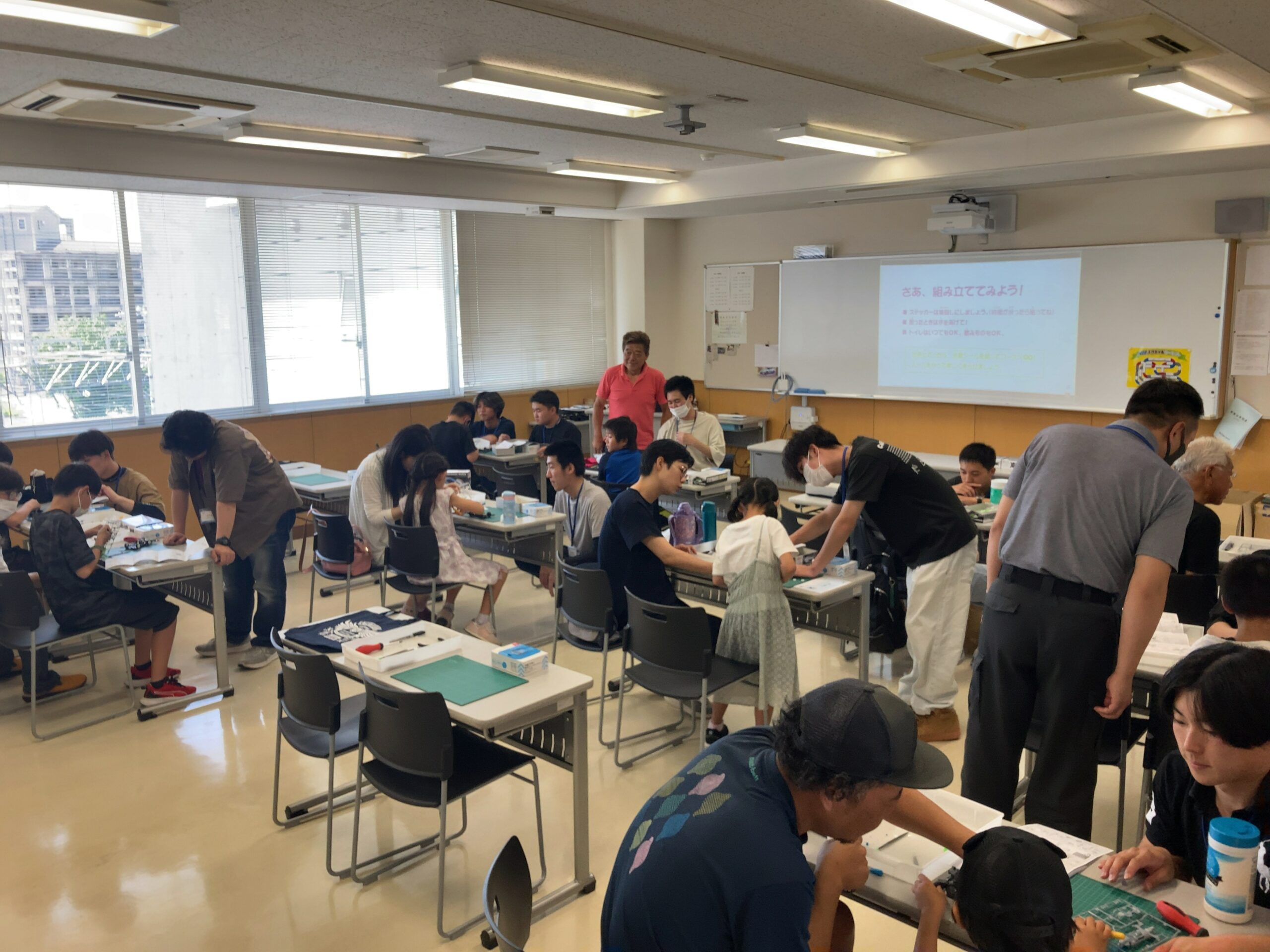 夏休みミニ四駆教室！