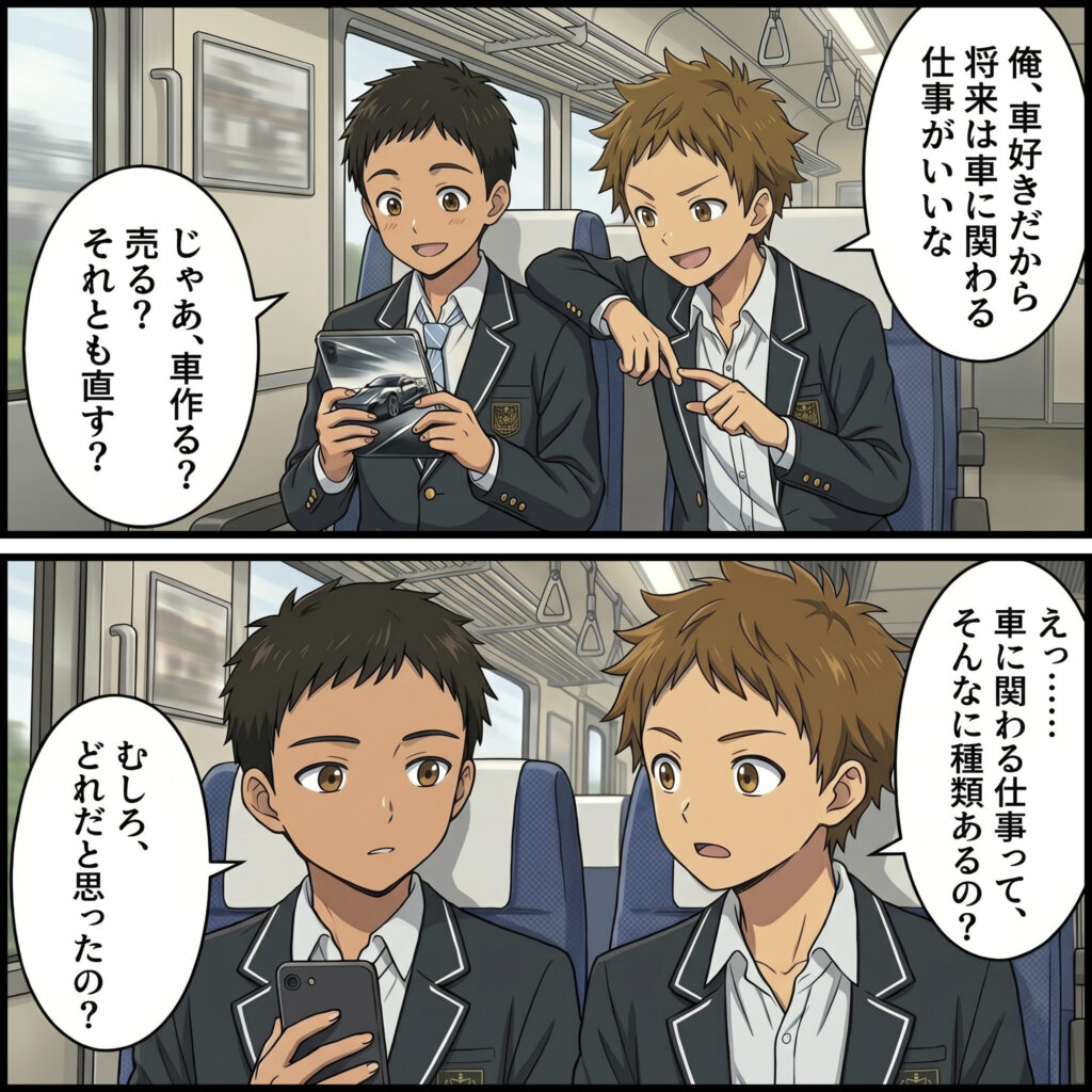 松本情報工科専門学校_「好き」を仕事にするための進路の考え方_紹介2コマ漫画3