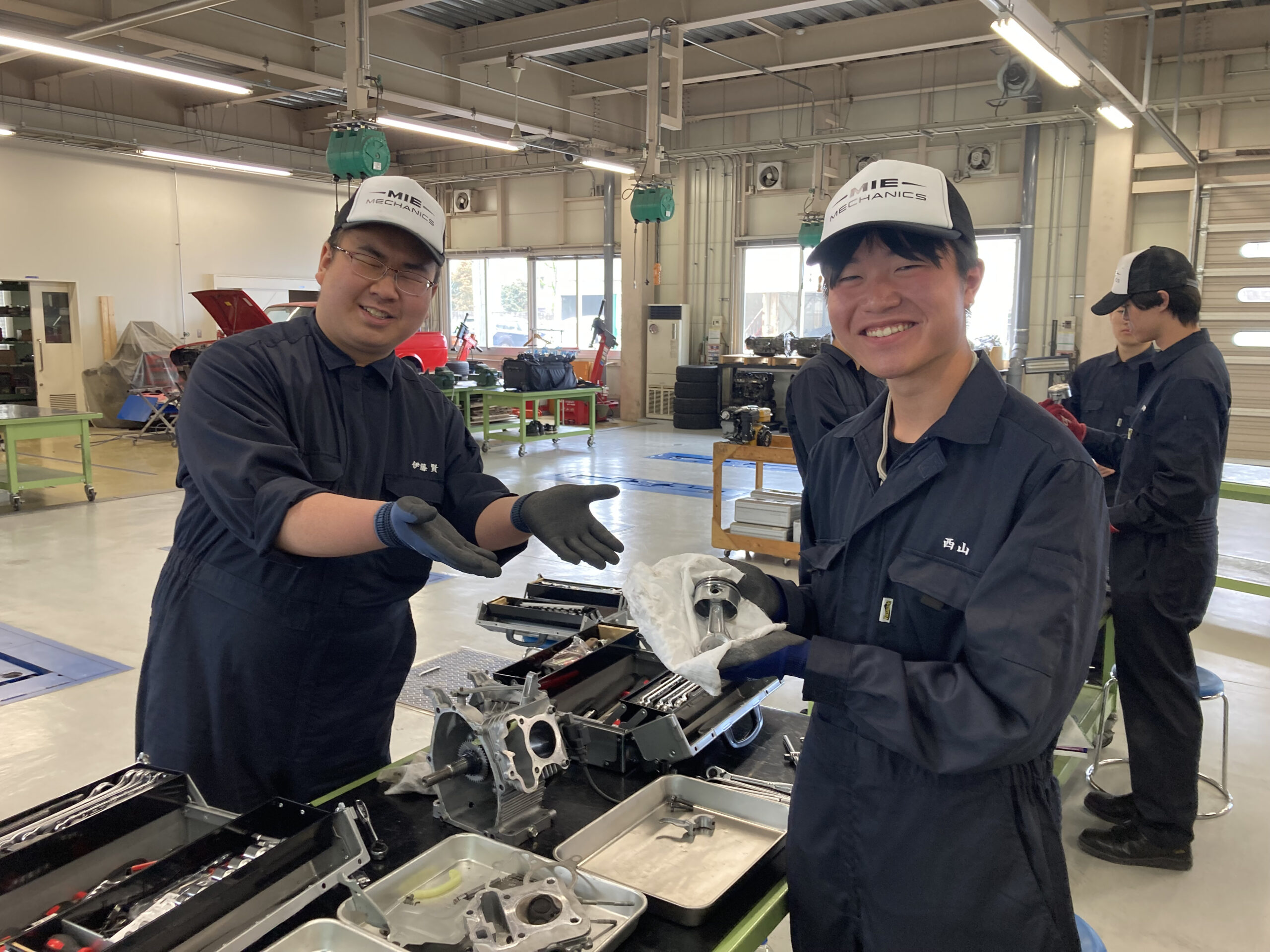 1年生、実習スタート!