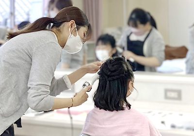 ヘアアレンジ画像